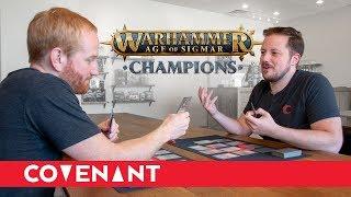 Learning Warhammer: Champions | Gameplay Tutorial with Rules Explained