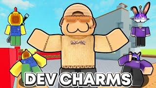 Hunting DEVELOPERS With Charms in Roblox Rivals! (Part 1)