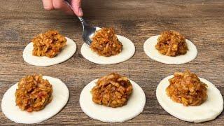 If you have puff pastry and 2 apples, grate them into the dough and it will be very delicious!