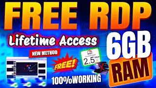  Free Windows RDP 2025 (Lifetime Access + No Credit Card!) | Full Tutorial