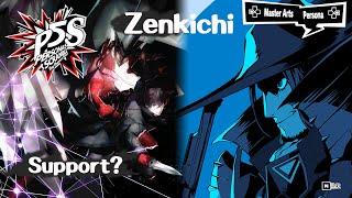 BEST Teammate Build in Persona 5 Strikers: Zenkichi (Support/Gun Crit)