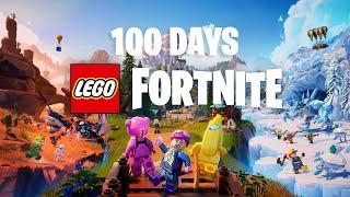 I Played 100 Days (minus 63) Of Lego Fortnite