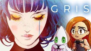 GRIS - Moving Through Hard Times & Feels ~Full Playthrough~ (Story Driven Indie Game)
