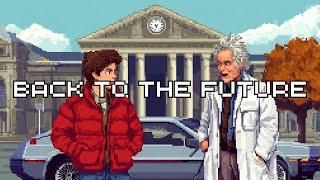 Back To The Future - 8-bit Pixelart Movie Recap