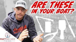 5 ACCESSORIES that you NEED in your BASS BOAT!