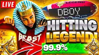 HITTING LEGEND LIVE (FULL STREAM) - LIVE REP UP REACTION + ALL LEGEND REWARDS NBA 2K21