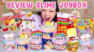 REVIEW SLIME TERLUCU JOYBOX ?! INDOMIE SLIME , MARSHMALLOW SLIME ,SARI ROTI SLIME 