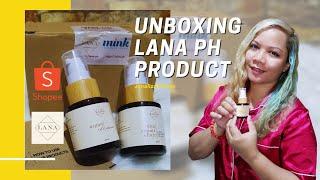 Lana Ph product unboxing & Shopee Giveaway! #LanaPH #ShopeePH #MyShopeeStory #Arganoil #DNAElixir