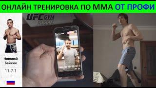 Онлайн тренировка по ММА от профессионала | Николай Байкин | FIGHT FIT | UFC GYM Russia