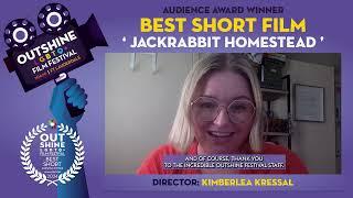 Best Short Film, Audience Award Winner: 'Jackrabbit Homestead' 