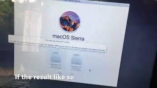 100% FIX!! SMART HARD DISK ERROR AFTER Install MacOS Siera?!