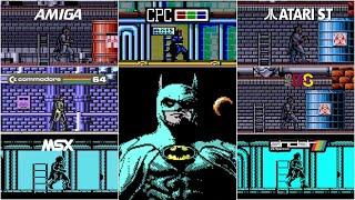 Batman: The Movie [1989] Amiga vs Amstrad CPC vs Atari ST vs C64 and more (Version Comparison)