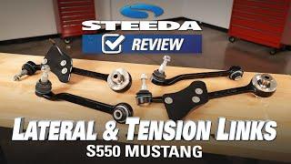 Steeda Front Control Arms Lateral & Tension Links w/ Bearings | Review