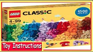 Building instructions for 11717, Bricks Bricks Plates, LEGO® Classic @BrainyNerd