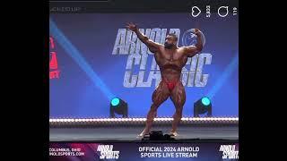 Final posing routine of Hadi Choopan at the 2024  Arnold Classic competition!