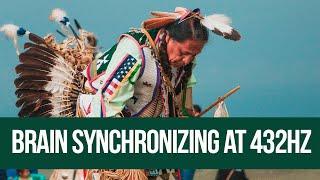 Brain Synchronizing at 432Hz with Binaural Beats II C# (See Sharp) Native American Flute (2Hz Beat)