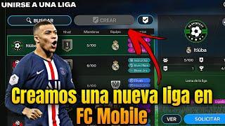 Creamos una nueva liga en FC Mobile "Reclutando Gente Para La Liga En FC Mobile"