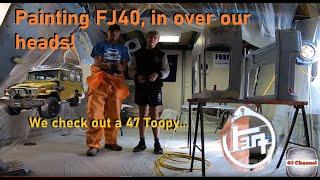 EP46 - Painting the FJ40, Deep over ours heads! + we share the story of a 1983 "HJ47 Troopy"