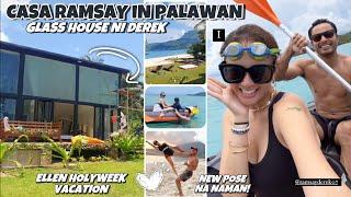 ELLEN NAGBAKASYON SA GLASS HOUSE NI DEREK  RAMSAY FAMILY HOLYWEEK VACATION SA SAN VICENTE PALAWAN