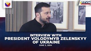 Interview with President Volodymyr Zelenskyy of Ukraine 06/03/2024