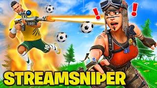 Ich STREAMSNIPE mit NEYMAR JR SKIN fake und ER RASTET KOMPLETT AUS ... in Fortnite 2 Season 6