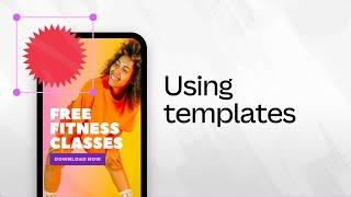 How to use templates on Canva for mobile (2/10)