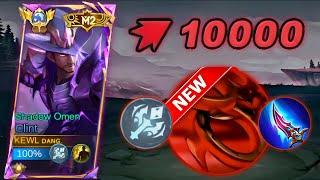 THANK YOU MOONTON FOR THIS NEW CLINT ONE SHOT BUILD AND EMBLEM! ( INSANE DAMAGE! ) - Mobile legends