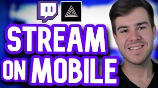 HOW TO STREAM MOBILE GAMES ON TWITCH 2024(Android & iOS)
