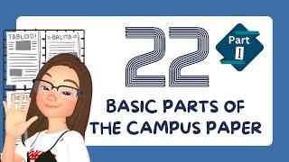 BASIC PARTS OF THE CAMPUS PAPER PART 1