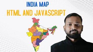 create INDIA Map By using HTML and Javascript | Indian States And Capitals (PM2.5 VALUE (aqi))