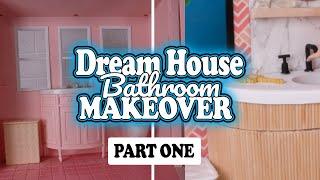 One Sixth Scale Vintage Dream House Bathroom Makeover DIY