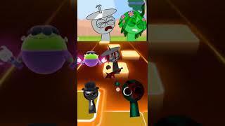 Sprunki Incredibox Zoonomaly Skunx coffin dance music tiles hop EDM RUSH GAME #ytshorts