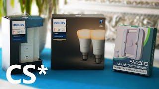 How to set up Philips hue smart bulb + dimmer switch + switch adapter