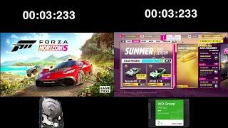 SSD vs HDD Forza Horizon 5 - Load Times, Performance, FPS, Fast Travel, Car Delivery and MORE