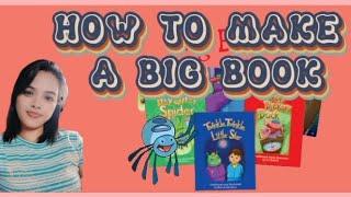 how to make a big book||school project