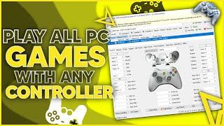 [WATCH NEW VIDEO!]How To Play All PC Games With Any Controller or Generic USB Gamepad [X360CE]️
