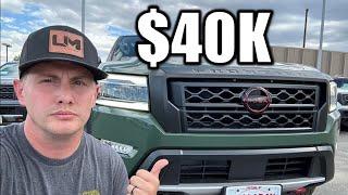 The Toyota Tacoma KILLER! 2024 Nissan Frontier Pro4X