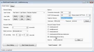Bulk Email Creator V1.0