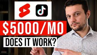 I Tried To Make Money Reposting TikToks On YouTube (Honest Review)