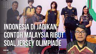 Bagaimana Kita Bisa Bersaing dg Indonesia? Malaysia Gaduh Gara Gara Jersey Olimpiade