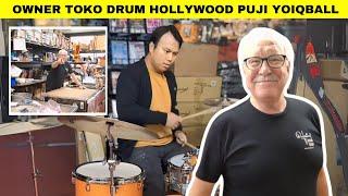 HARI TERAKHIR DI AMERIKA YOIQBALL KE TOKO MUSIK DI HOLLYWOOD