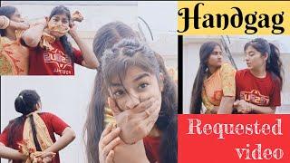 #viral Handgag||Struggle Video||Mouth-Hand Tie Together ||Manya Creation #requestedvideo