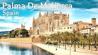  Walking in PALMA DE MALLORCA 4K, Spain