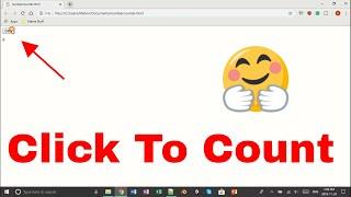 How to make a click counter in HTML/JAVASCRIPT. 2EZ