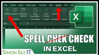 How to Spell Check in Microsoft Excel