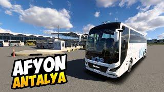 Afyon - Antalya | Yeni Man Lion's Coach 2023 | 2K24 Yeni Türkiye Haritası | ETS 2