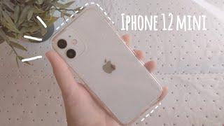 Iphone 12 mini white unboxing in 2024 | aesthetic unboxing