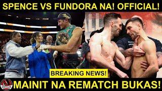 BREAKING: Spence LABAN sa Higanteng si Fundora KASADO na! | Josh Taylor vs Catterall na!