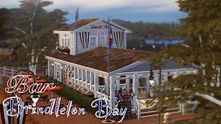 Бар Бриндлтон-Бэй  | Строительство: Sims 4 | Bar Brindleton Bay | SpeedBuild | NO CC