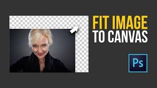 Fit Image to Canvas Automatically in Photoshop
